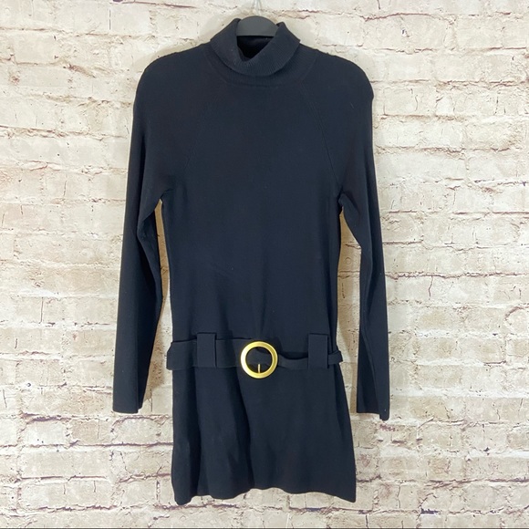 INC International Concepts Dresses & Skirts - INC international concept black turtle neck dress